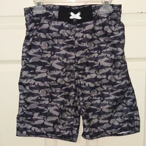 Old Navy Boys Swim Trunks 10/12 L
